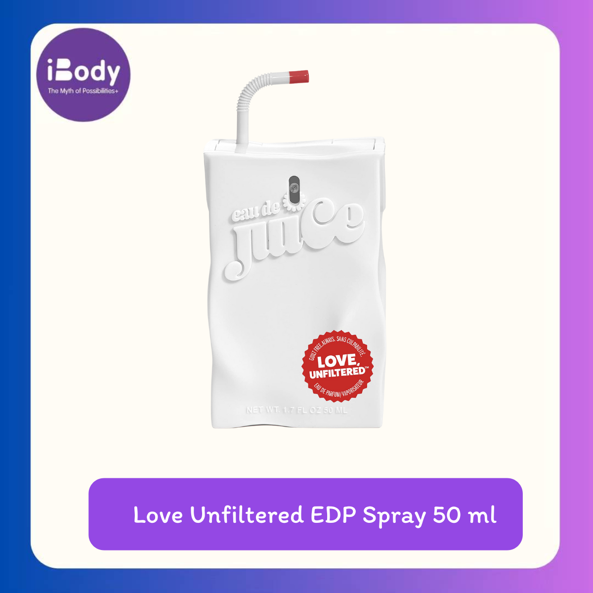 Eau De Juice Love Unfiltered EDP Spray 50 ml น้ำหอมผู้หญิง