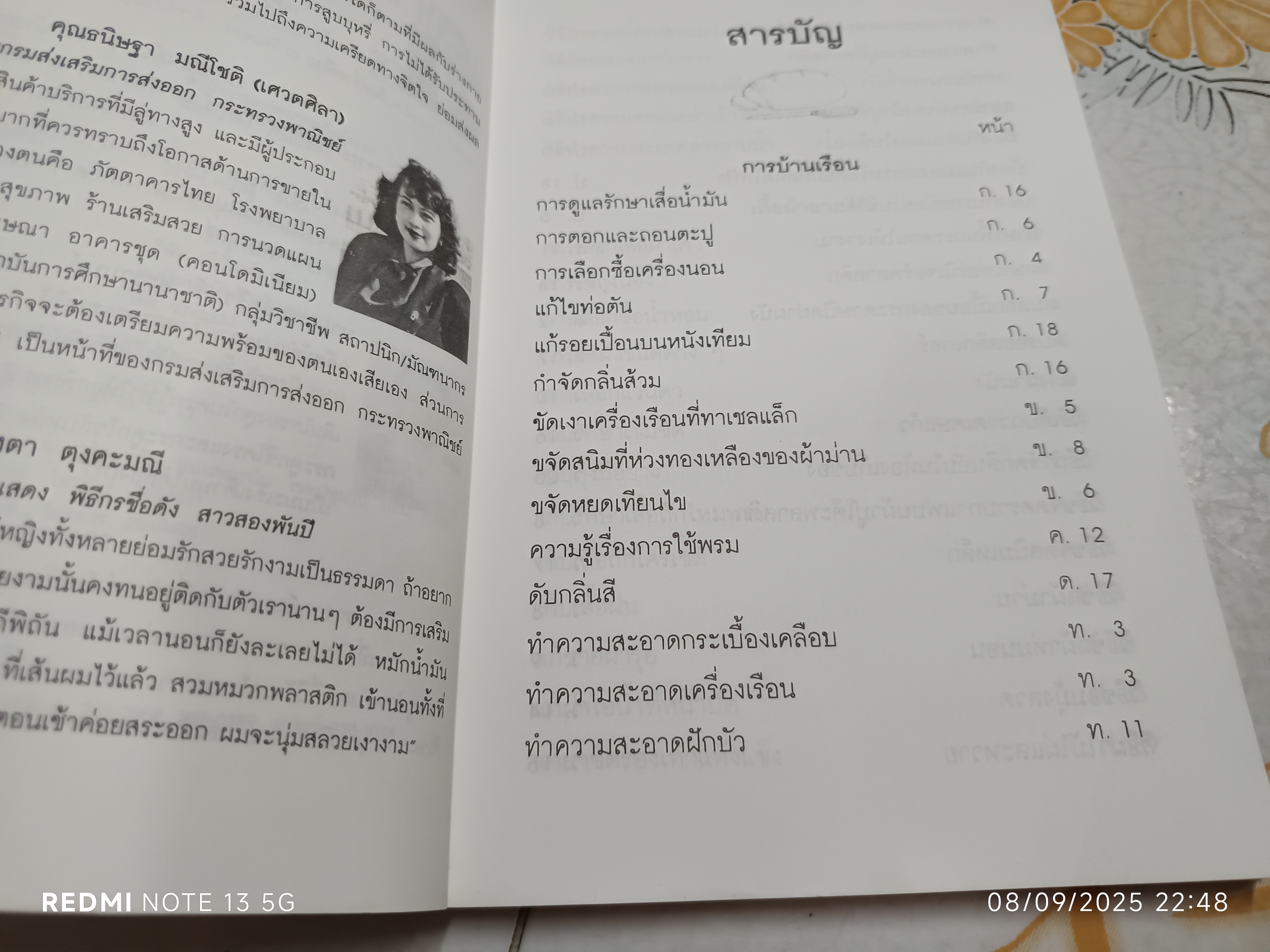 ความรู้คู่บ้าน โดย พรรณิภา ต่วนโสภณ พิมพ์ครั้งที่ 12 ภาพปกโดย ชัย ราชวัตร
