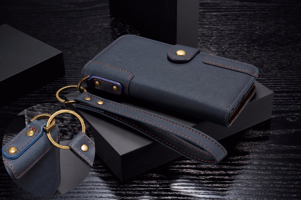 Case Huawei P20 Pro #เคสฝาพับหนังแยกแบบกระเป๋าสตางค์สไตล์ย้อนยุคพับตั้งได้ Retro Style Split Leather Wallet