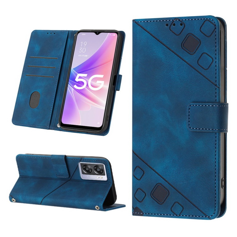 เคส OPPO A17 #เคสฝาพับหนัง PU แบบกระเป๋าสตางค์ Wallet Leather Flip Case (สินค้าตัวอย่างสินค้าจริงตรงตามรุ่น)