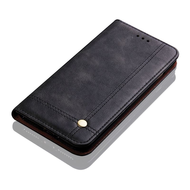 เคส Xiaomi Pocophone F1 #เคสฝาพับหนัง PU Crazy Horse Texture Retro Leather Auto-absorbed Wallet คุณภาพดี