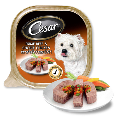 Cesar(ซีซาร์) เนื้อวัว+ไก่