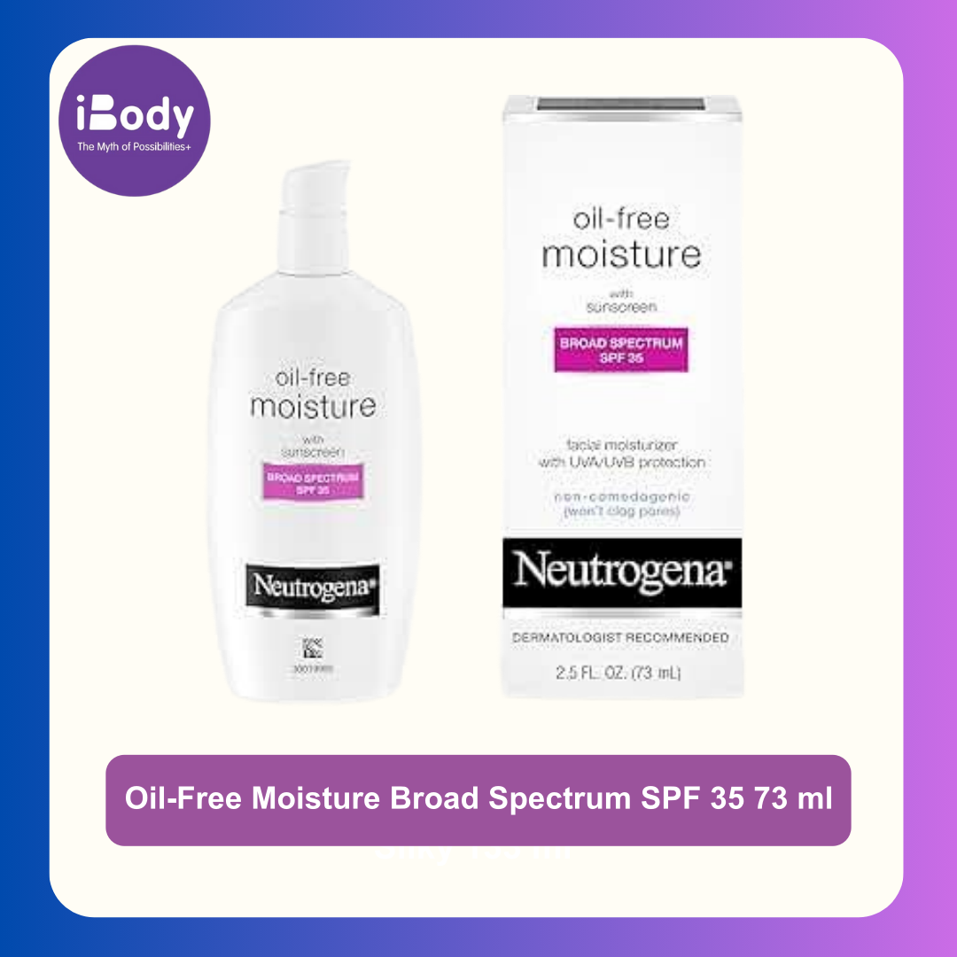โลชั่นกันแดด Oil-Free Moisture Broad Spectrum SPF 35 73 ml (Neutrogena®)