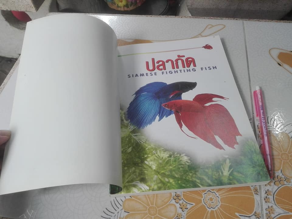 คู่มือการเพาะเลี้ยงและการคัดสายพันธุ์ ปลากัด ฉบับสมบูรณ์ เรียบเรียงโดย ธนากร ฤทธิ์ไธสง