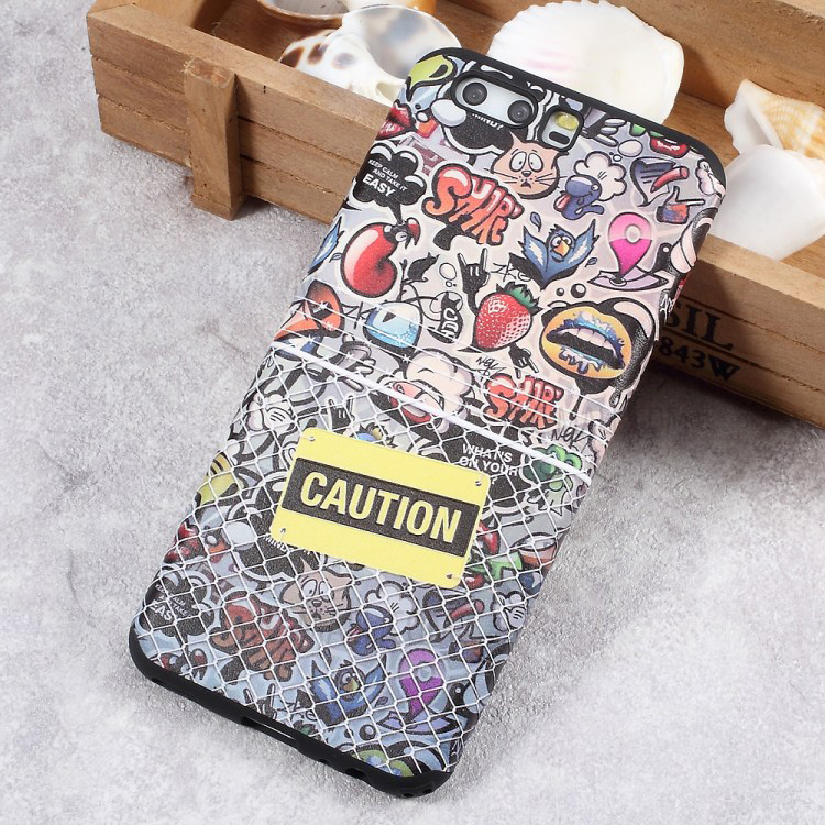 Case Huawei P10 Plus เคสฝาหลังนิ่ม พิมพ์ลาย Embossing TPU Flexbile Mobile Shell