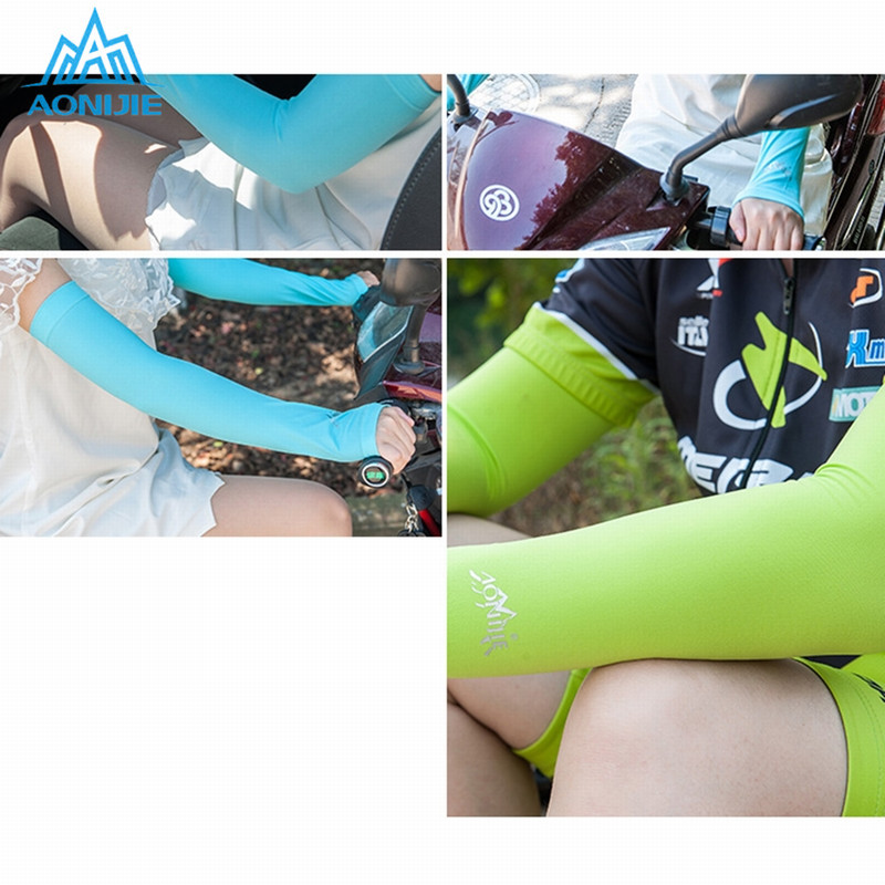 ปลอกแขนกันแดด ปลอกแขนกันยูวี AONIJIE(E02)