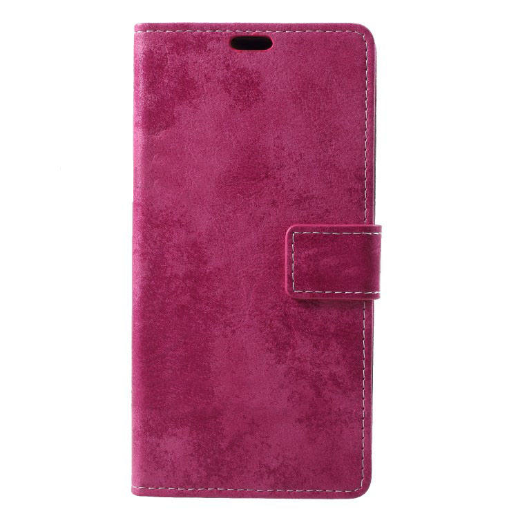 Case Xiaomi Redmi Note 6 Pro #เคสฝาพับหนัง PU สไตล์ Retro มีช่องเสียบบัตร สีสันสวยงามทันสมัย