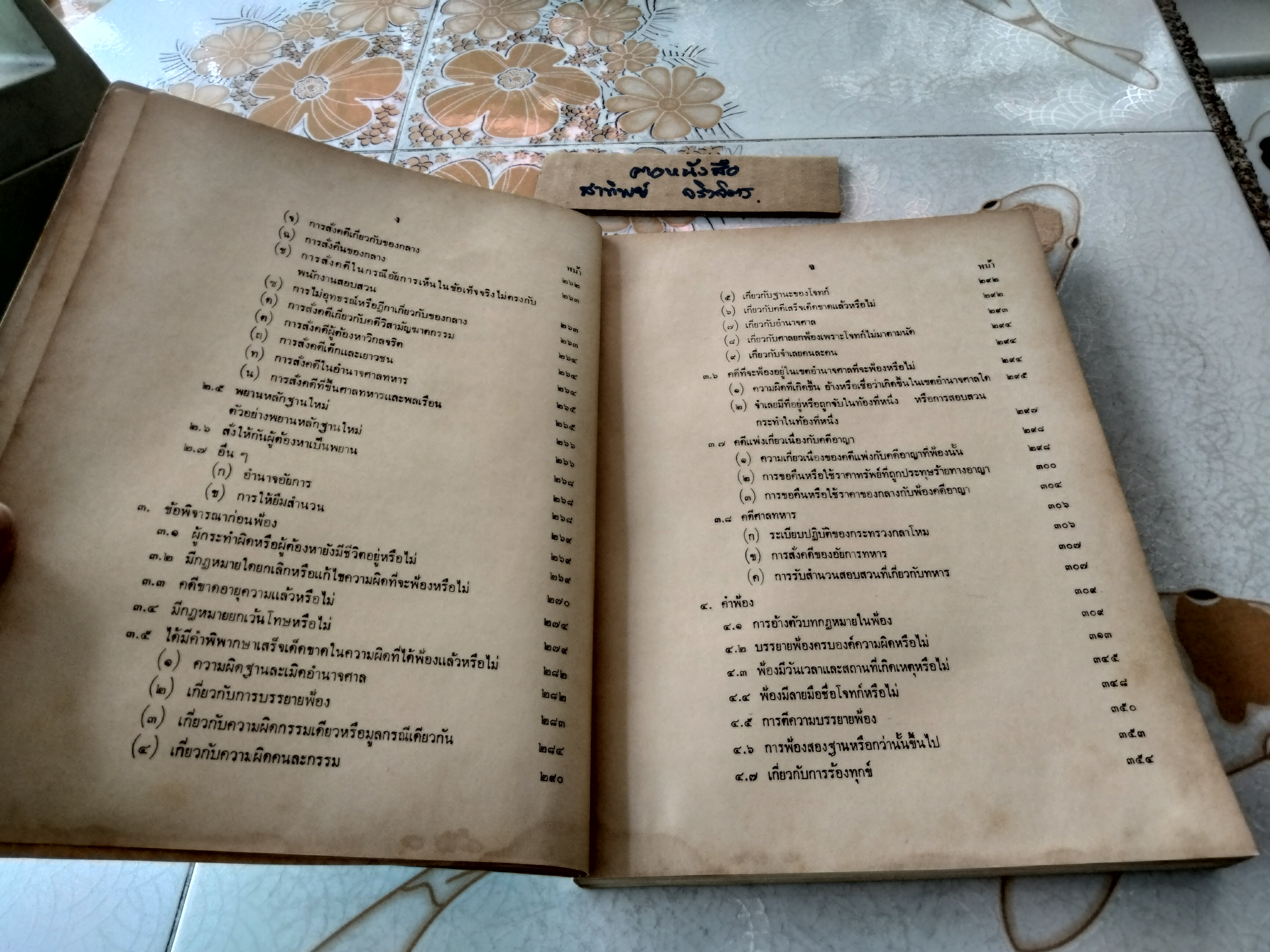 คู่มือ การเตรียมคดีอาญา ภาครัฐ โดย สมพร พรหมหิตาธร พิมพ์ปี 2526 **สินค้าหมด**