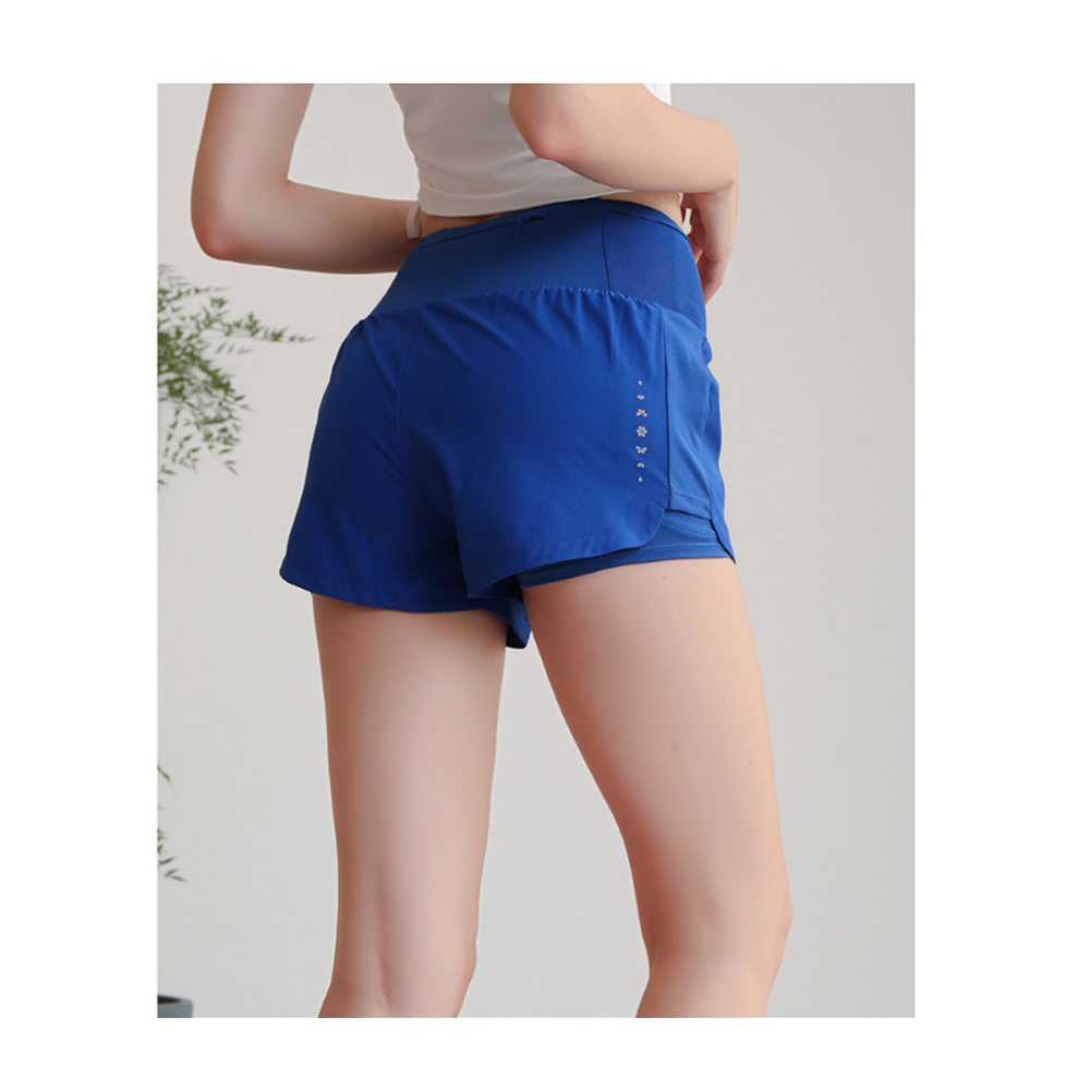 กางเกงวิ่งเทรล 2.5" ผู้หญิง กางเกงวิ่งมาราธอนผู้หญิง มีกระเป๋าใส่ของได้รอบเอว (G16)