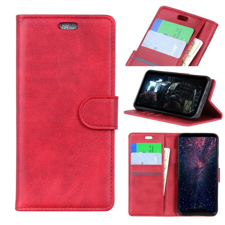 Case Xiaomi Mi Mix 3 #เคสฝาพับหนัง PU สไตล์กระเป๋าสตางค์ Matte PU Leather Wallet