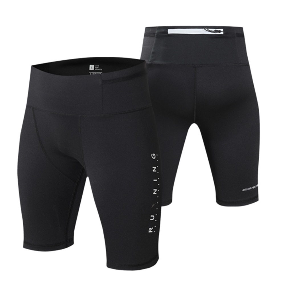กางเกงรัดกล้าม กางเกงรัดรูปขาสั้น Compression man Running มีกระเป๋าใส่ของ (F41)