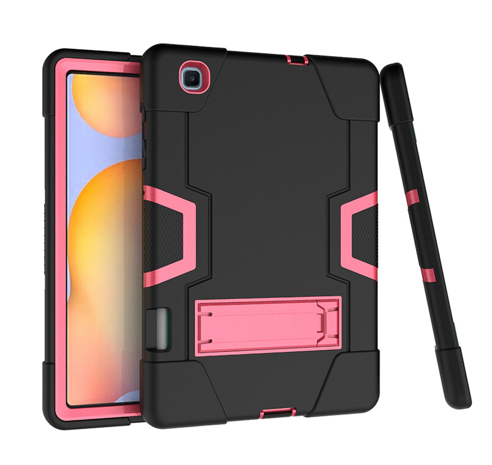 Case Samsung Galaxy Tab S6 Lite 10.4 SM-P610 SM-P615 SM-P617 #เคสฝาหลังกันกระแทก Full Protection Case 3 in 1 Bracket S-pen Slot