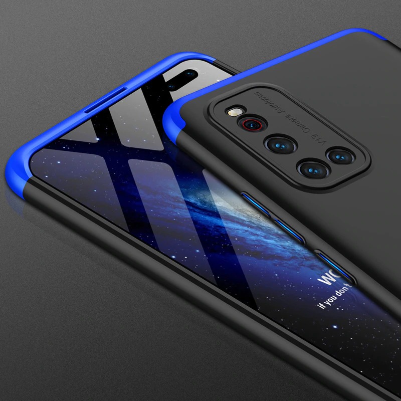 Case Vivo V19 #เคสฝาหลังพลาสติกแข็ง Detachable All-wrapped Matte แยกชิ้นได้