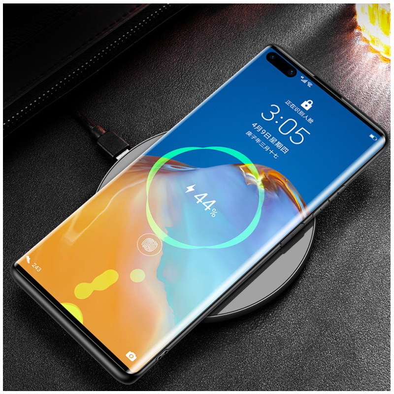 เคส Huawei P50 #เคสฝาหลังหนังแท้ผิวลิ้นจี่ Luxury genuine leather case