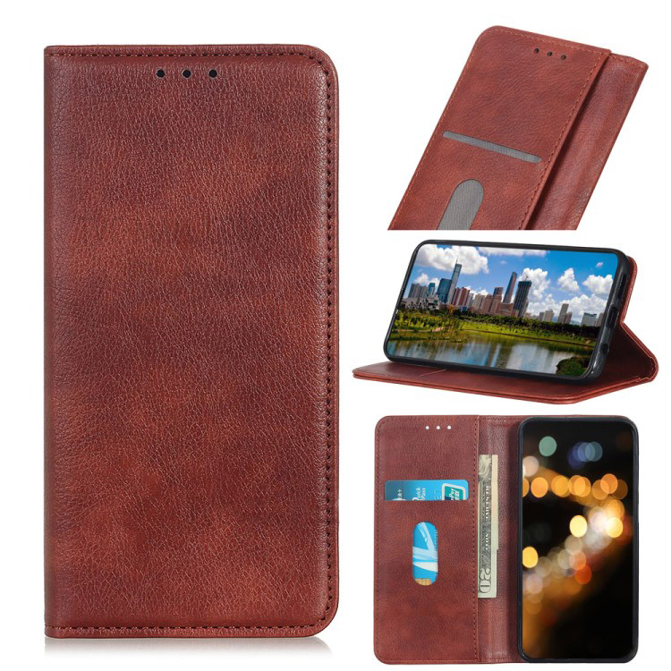 Case Huawei Mate 30 Pro #เคสฝาพับแบบกระเป๋าสตางค์ Auto-absorbed Split Leather อัตโนมัติดูดซับ