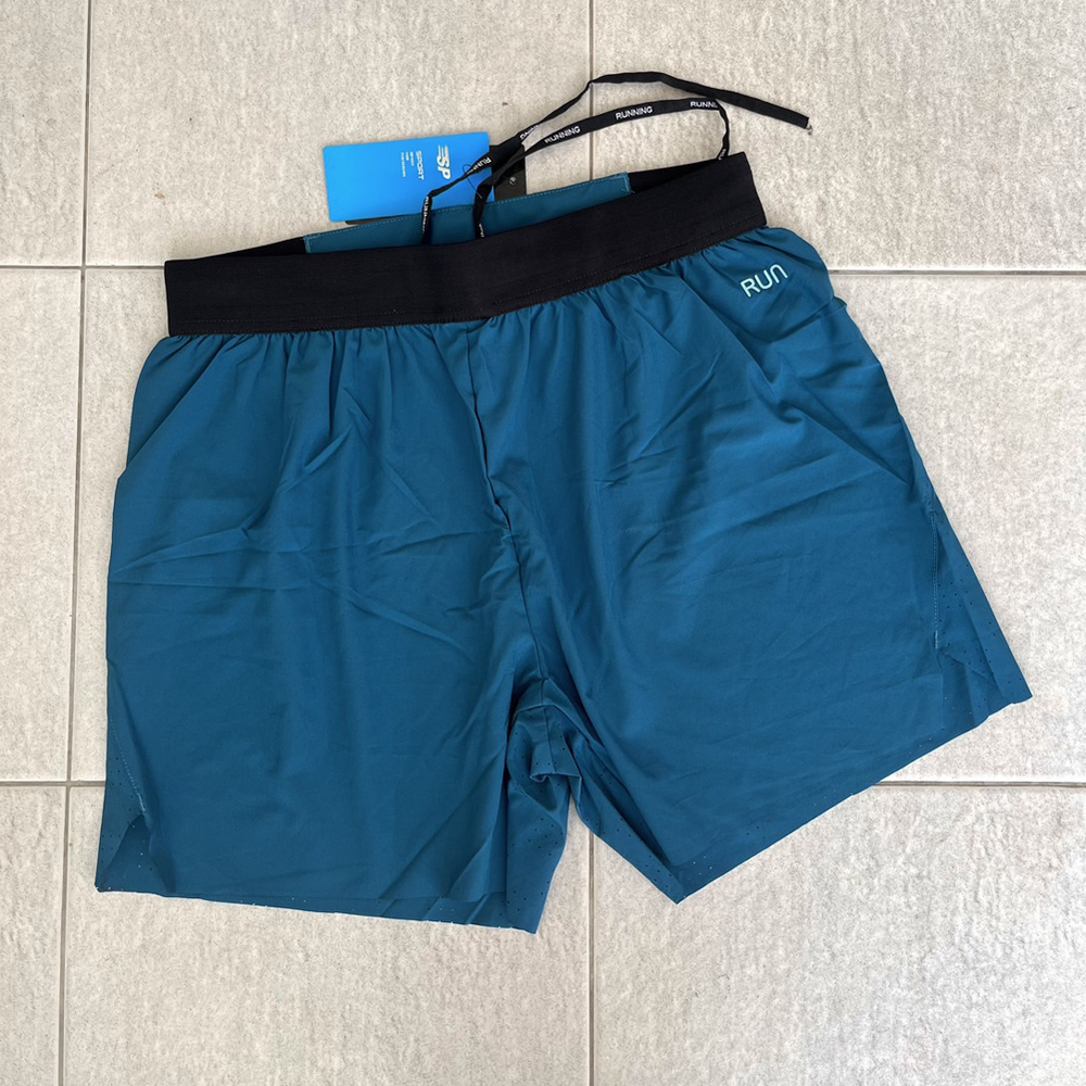 กางเกงวิ่ง 5" สำหรับวิ่งมาราธอน ออกกำลังกายผ้าน้ำหนักเบา ระบายอากาศดีแห้งไว (F45)