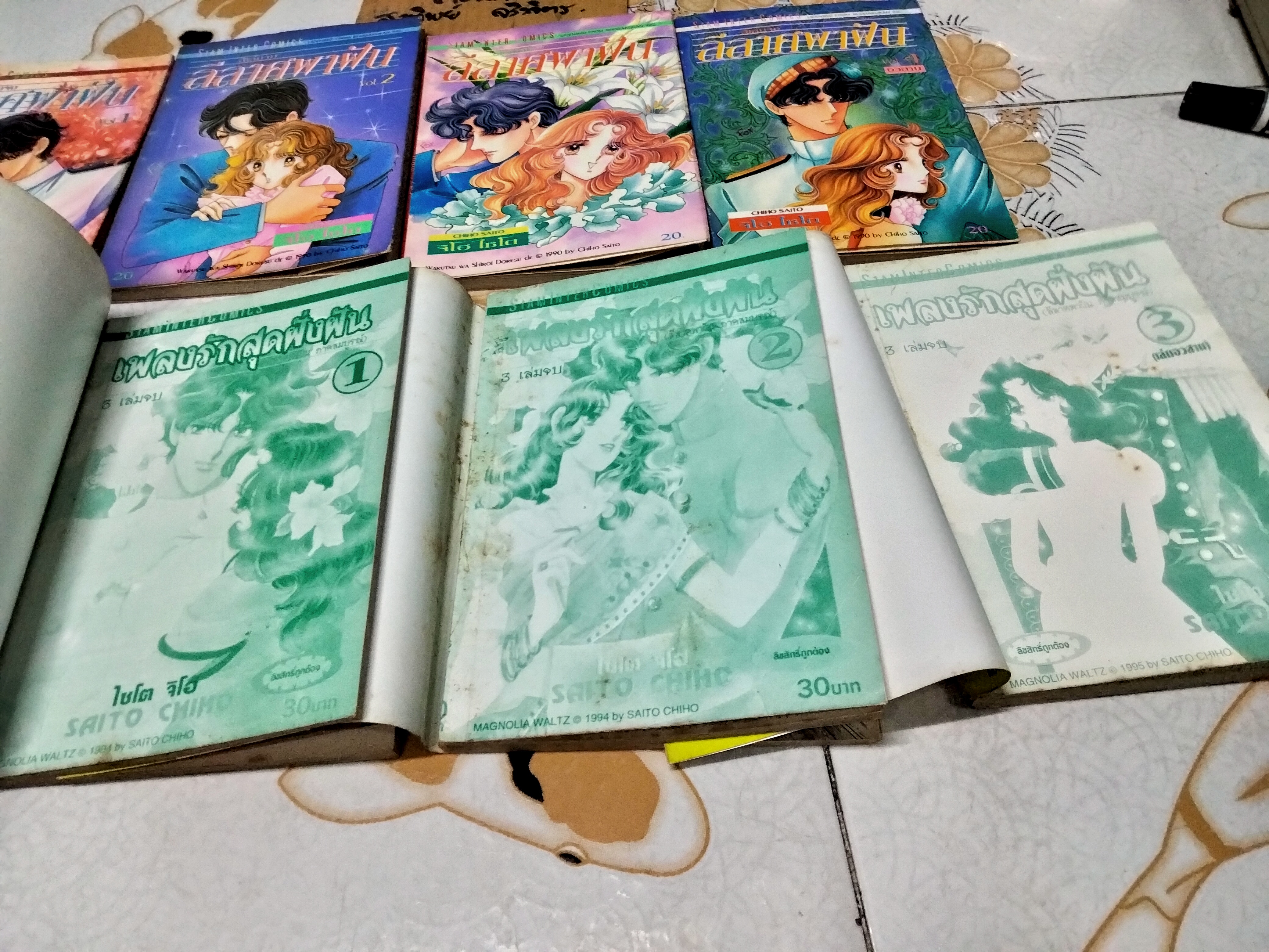 ลีลาศพาฝัน รวม 8 เล่มสมบูรณ์ **สินค้าหมด**