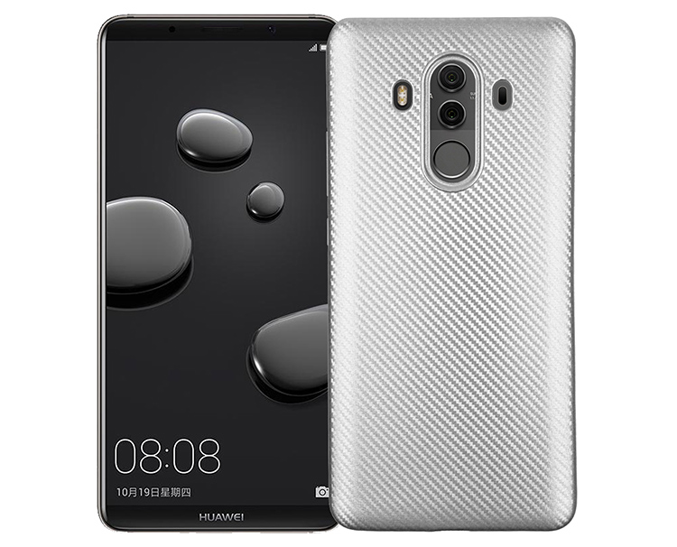 เคส Huawei Mate 10 Pro #เคสฝาหลังนิ่ม Carbon Fiber Texture Soft TPU Protective