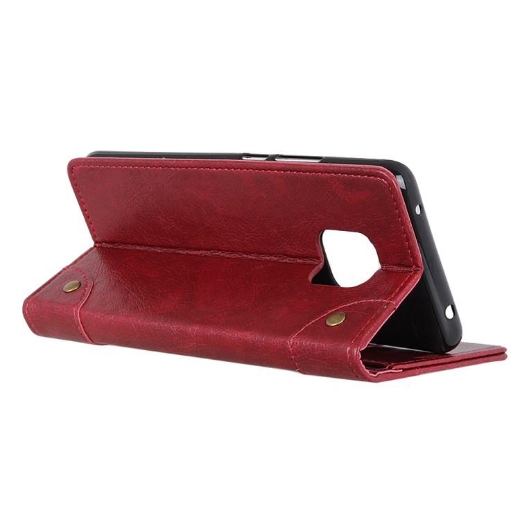 เคส Huawei Mate 20 Pro #เคสฝาพับแบบกระเป๋าสตางค์ Textured PU Leather Protection