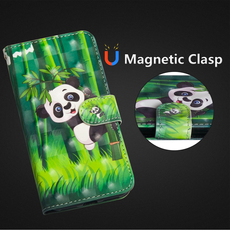 เคส Samsung Galaxy A01 #เคสฝาพับแบบกระเป๋าสตางค์ Pattern Printing Wallet Stand