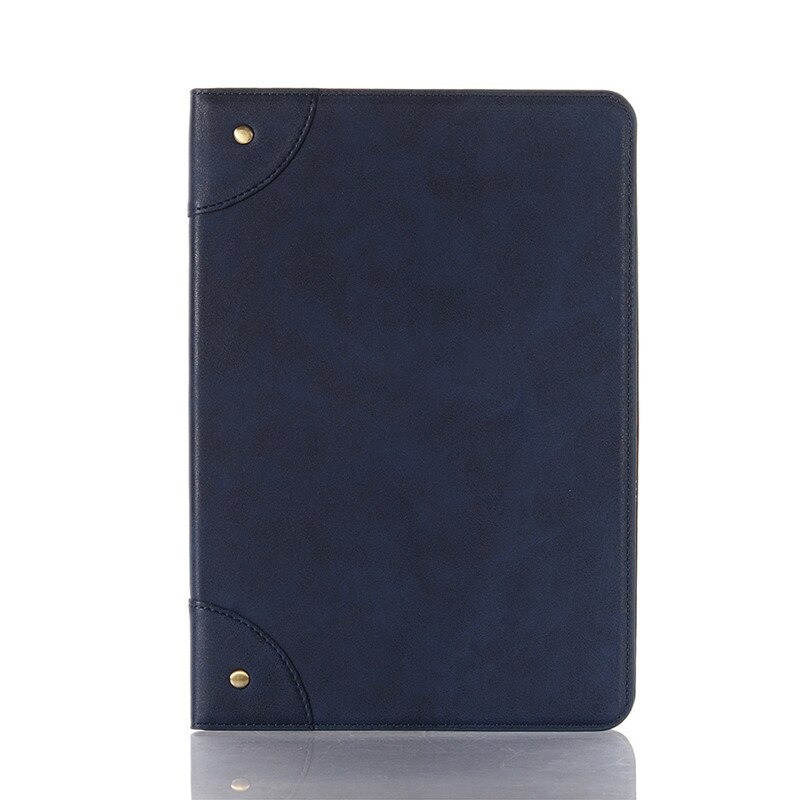 เคส Samsung Galaxy Tab S7 FE 12.4"(T730,T736) #เคสฝาพับหนัง PU ผิวหนังม้าสไตล์ Retro แบบกระเป๋าสตางค์สมาร์ท Crazy Horse Texture Retro PU Leather