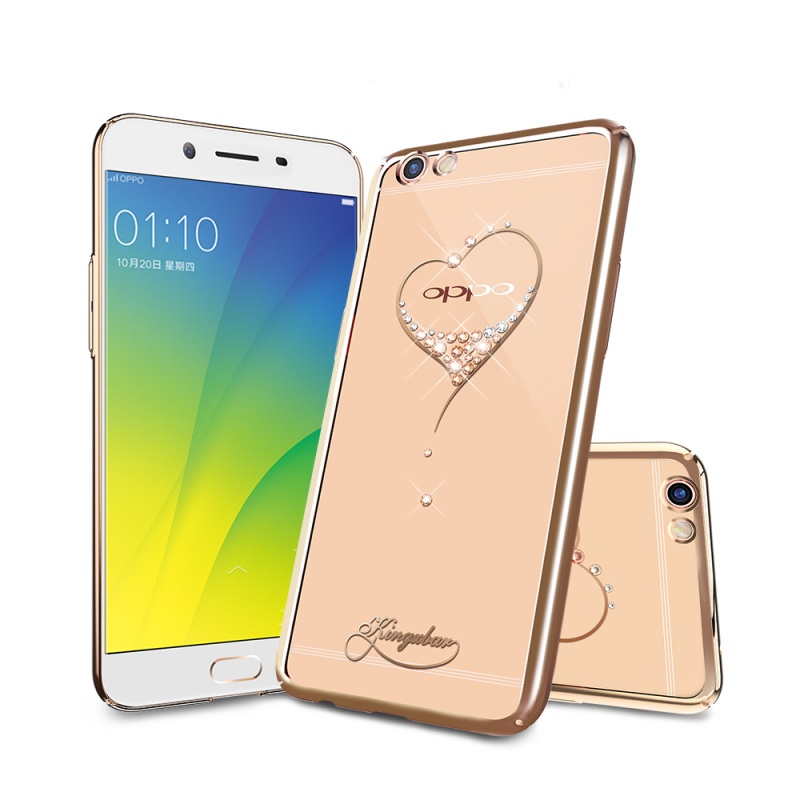 เคส Oppo R9s Plus รูปแบบสีสันสดใสประดับด้วยคริสตัลคุณภาพดี สวยงามทันสมัย