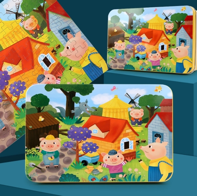 จิ๊กซอว์ลายการ์ตูน