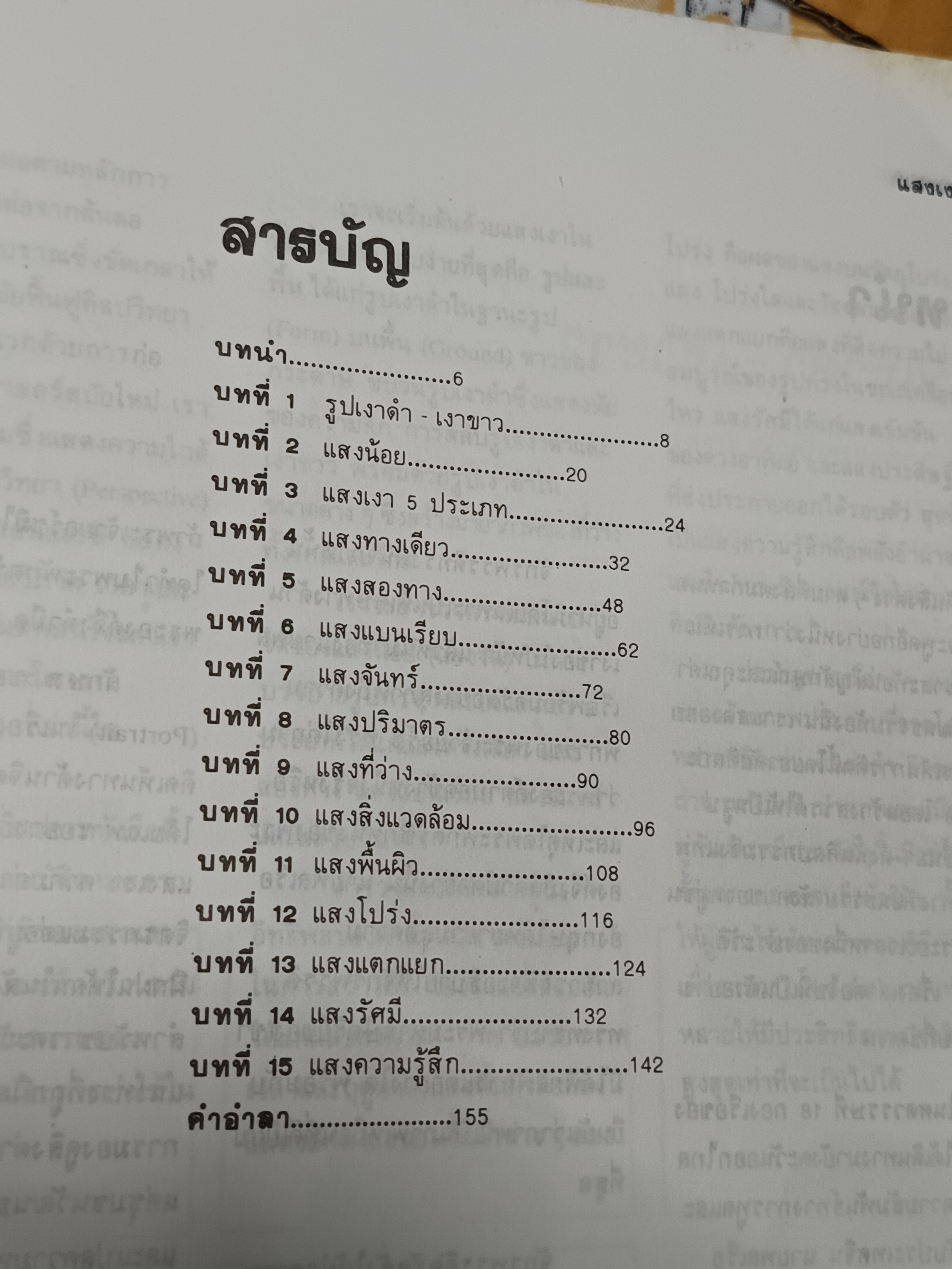 แสงเงา : เนื้อหาและการสร้างสรรค์ แปลจาก Dynamic Light and Shade ของเบอร์น โฮการ์ธ โดย นิวิต หะนนท์ พิมพ์ครั้งแรกพ.ศ 2530