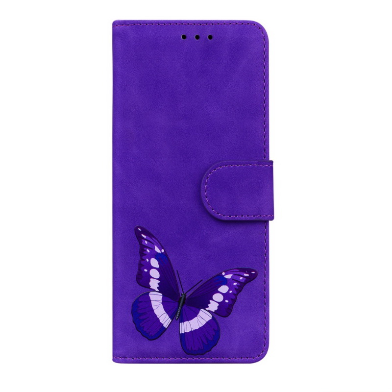 เคส OPPO Reno 5 Pro 5G#เคสฝาพับปกหนัง PU ลายผีเสื้อพร้อมช่องใส่บัตรแบบกระเป๋าสตางค์