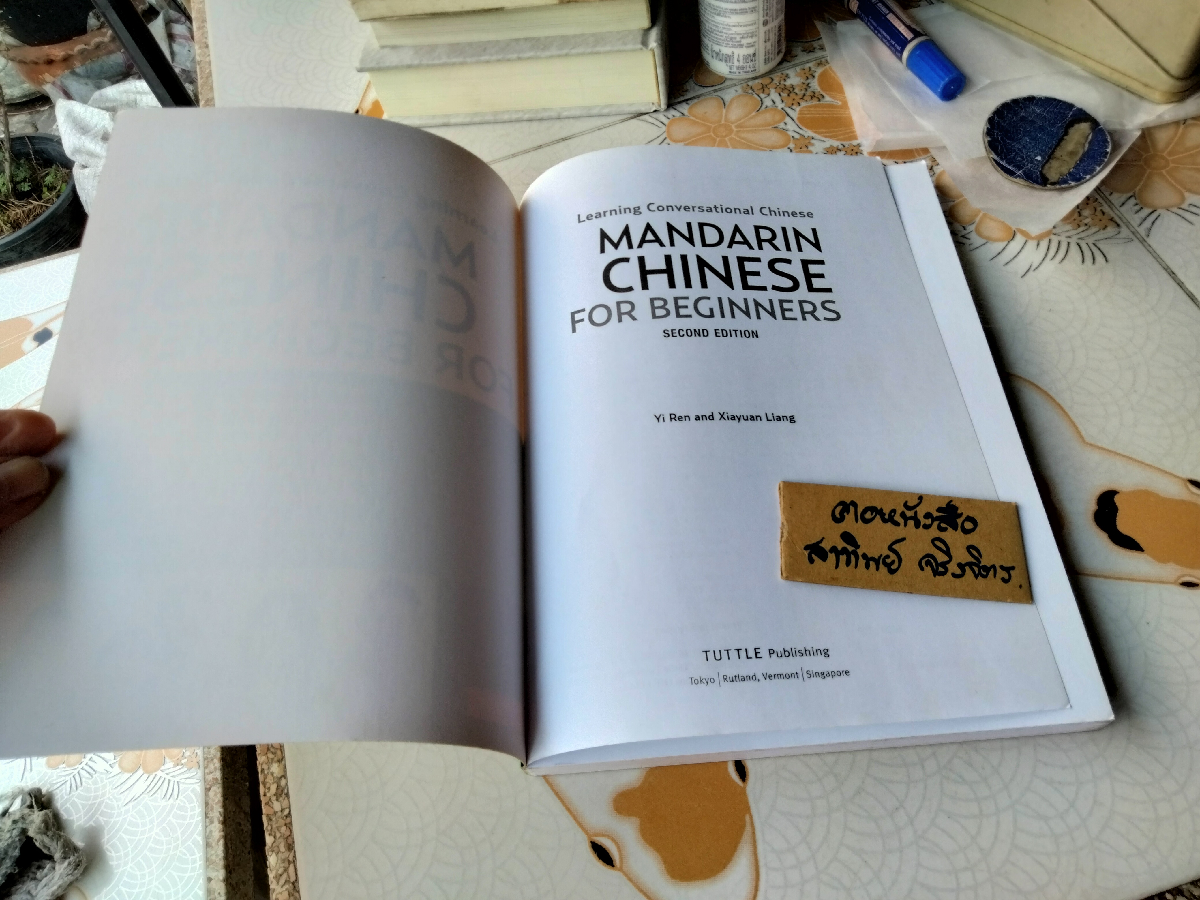 Tuttle : Mandarin chinese for beginner, second edition