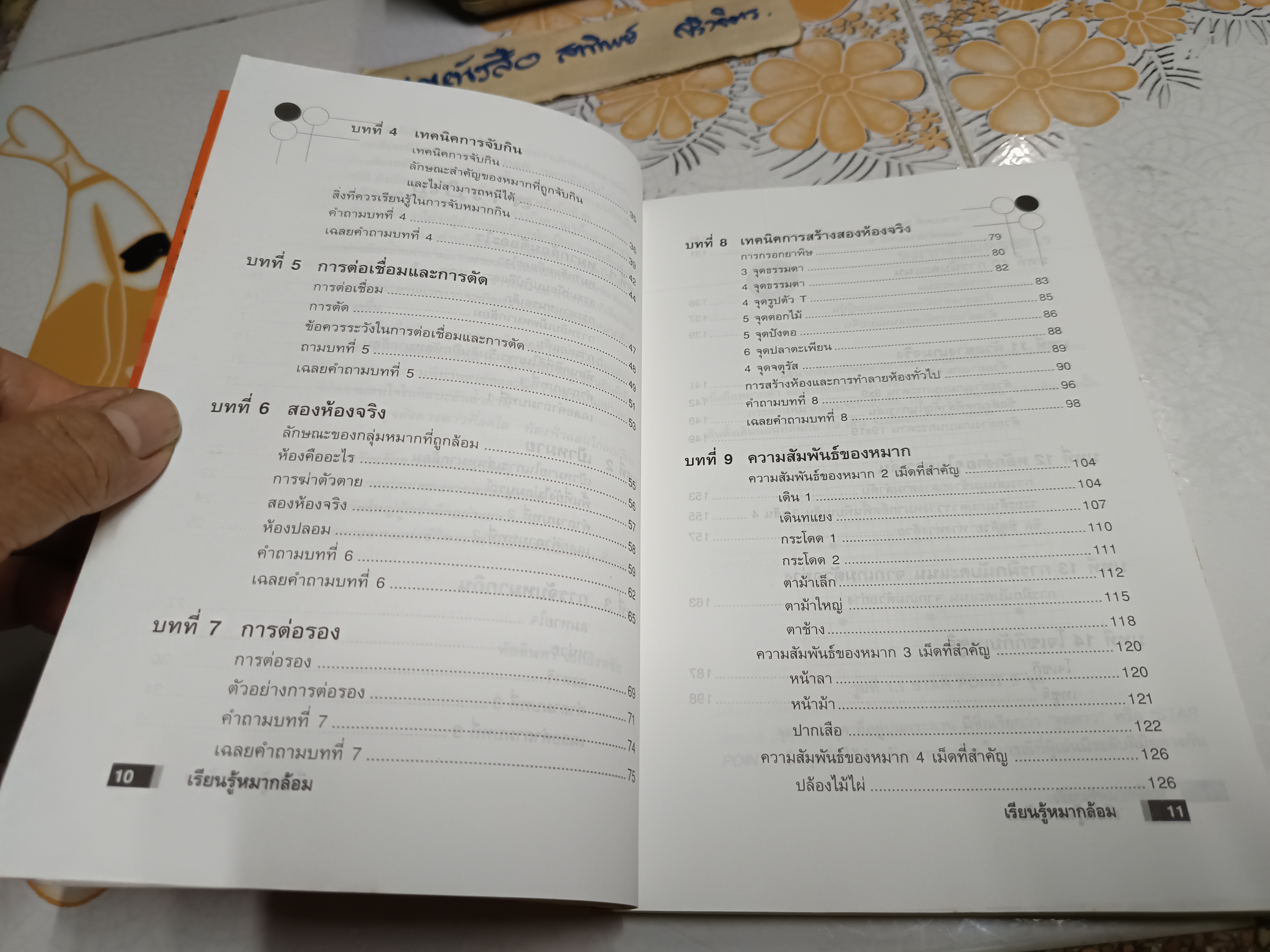 หนังสือ เรียนรู้หมากล้อม - หัสดินทร์ เอกสิงหชัย พิมพ์ครั้งแรกพ.ศ 2544 **สินค้าหมด**