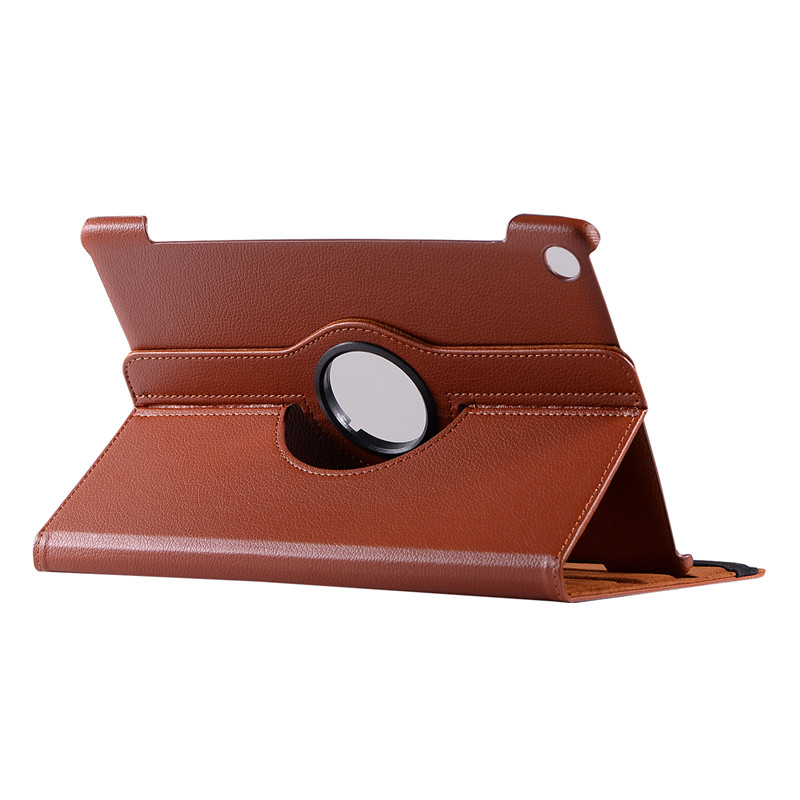 เคส Huawei MediaPad M5 Pro 10.8 นิ้ว #เคสฝาพับหนังผิวลิ้นจี่ Litchi Grain 360 Degree Rotary