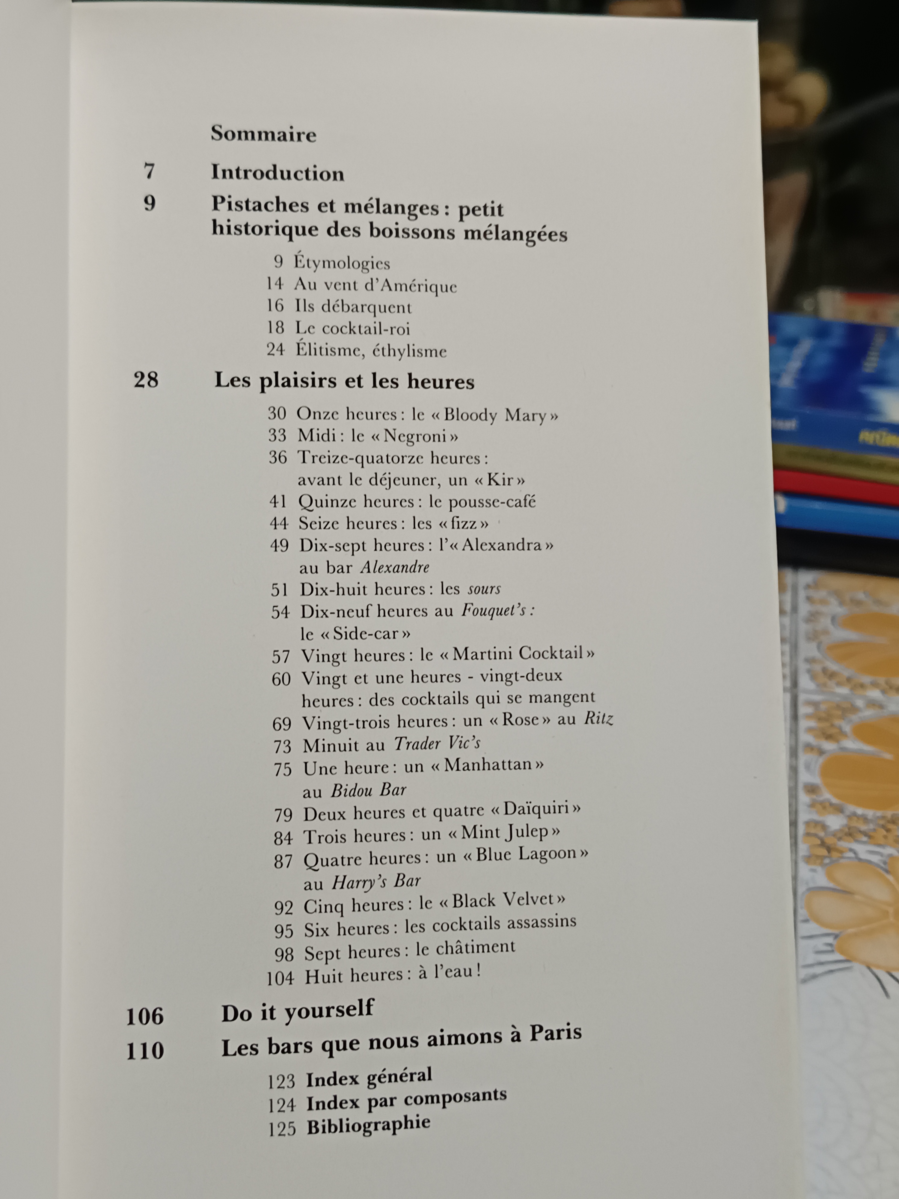 LES COCKTAILS ( FRENCH EDITION), 1988 Hervé Chayette, Alain Weill ค็อกเทล ฉบับภาษาฝรั่งเศส