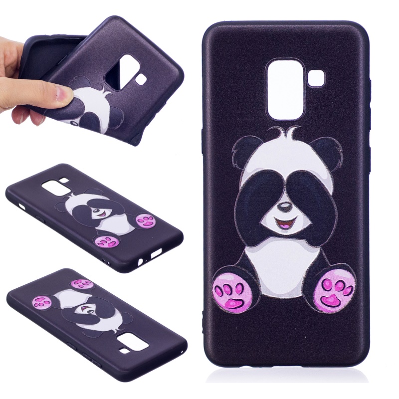 Case Samsung Galaxy A8 (2018) #เคสฝาหลัง TPU Shell Mobile Shell ลายน่ารักๆ