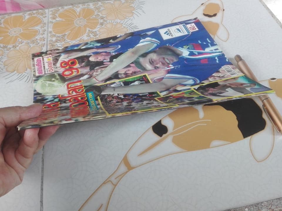 ประมวลภาพ สรุปผลฟุตบอลโลก '98 **สินค้าหมด**