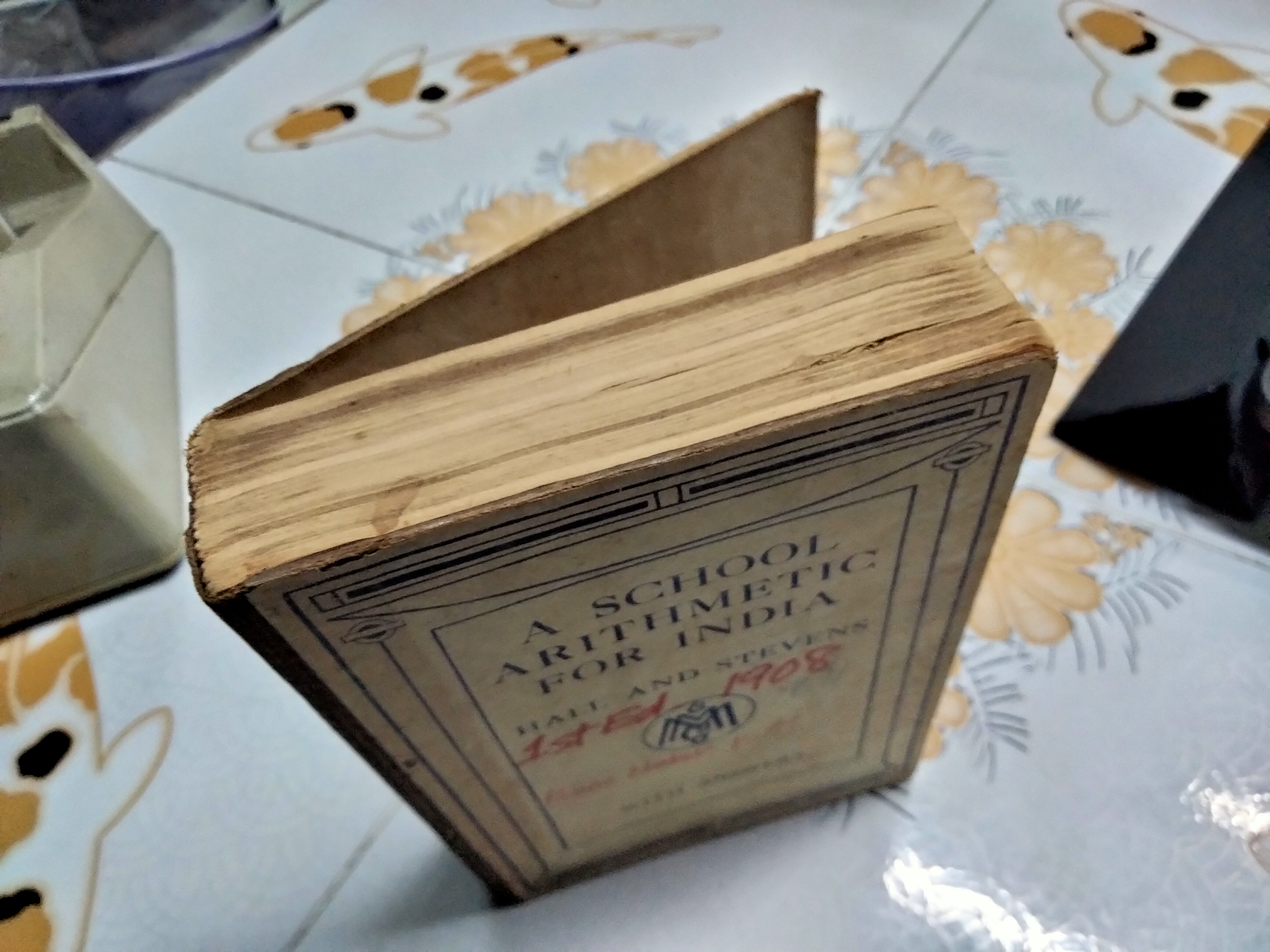 A SCHOOL ARITHMETIC FOR INDIA BY HALL AND STEVENS (with answers) **สินค้าหมด**