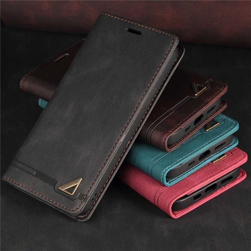 เคส Samsung Galaxy S8#เคสฝาพับหนัง PU สไตล์กระเป๋าสตางค์พร้อมช่องใส่การ์ด Luxury Flip Stand Card Phone Leather Wallet Cover Casing
