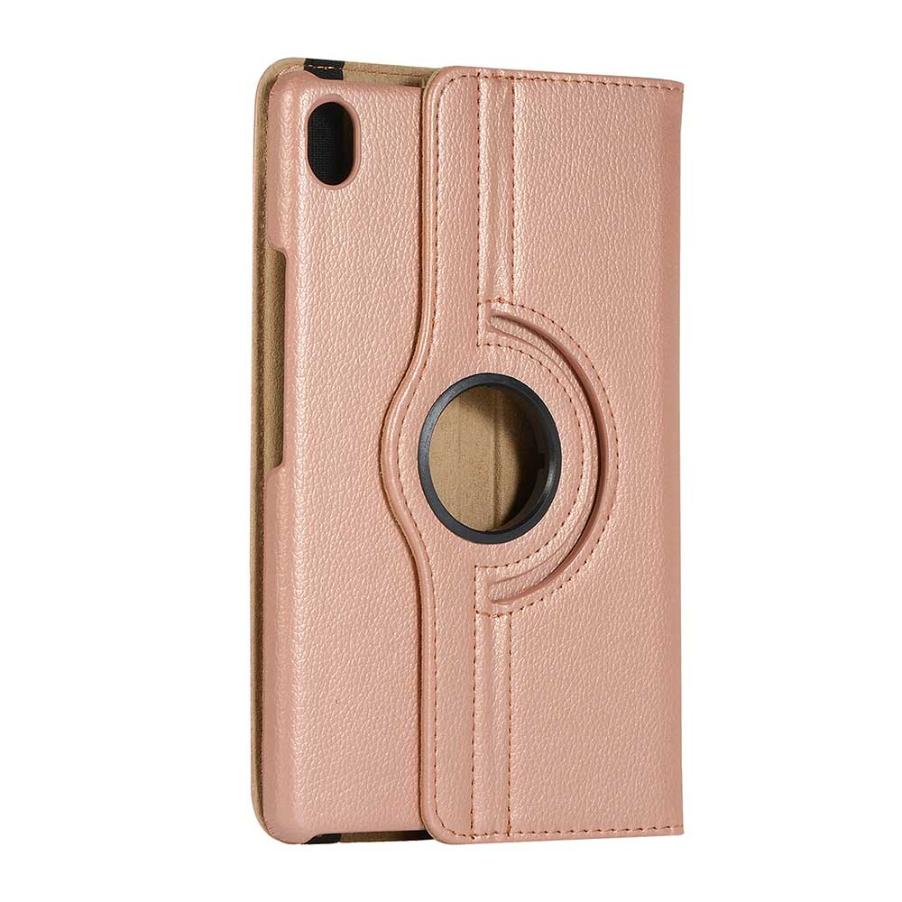 Case Huawei MediaPad M6 8.4 #เคสฝาพับหนังผิวลิ้นจี่ Litchi Grain 360 Degree Rotary