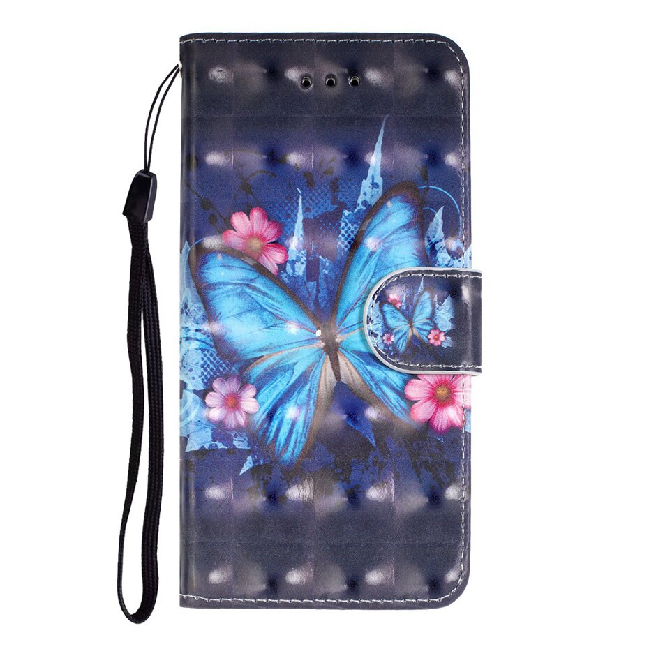 เคส Huawei Nova 5T #เคสฝาพับหนัง PU แบบกระเป๋าสตางค์ Light Spot Decor Patterned PU Leather Wallet