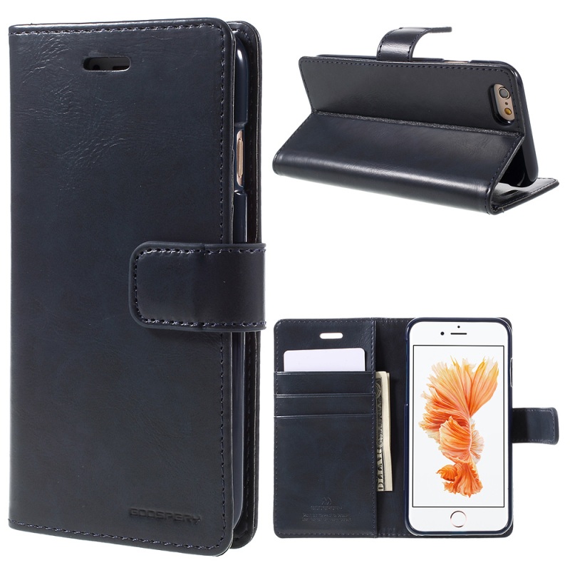 เคส iPhone 6s Plus/6 Plus MERCURY GOOSPERY Blue Moon Wallet Leather