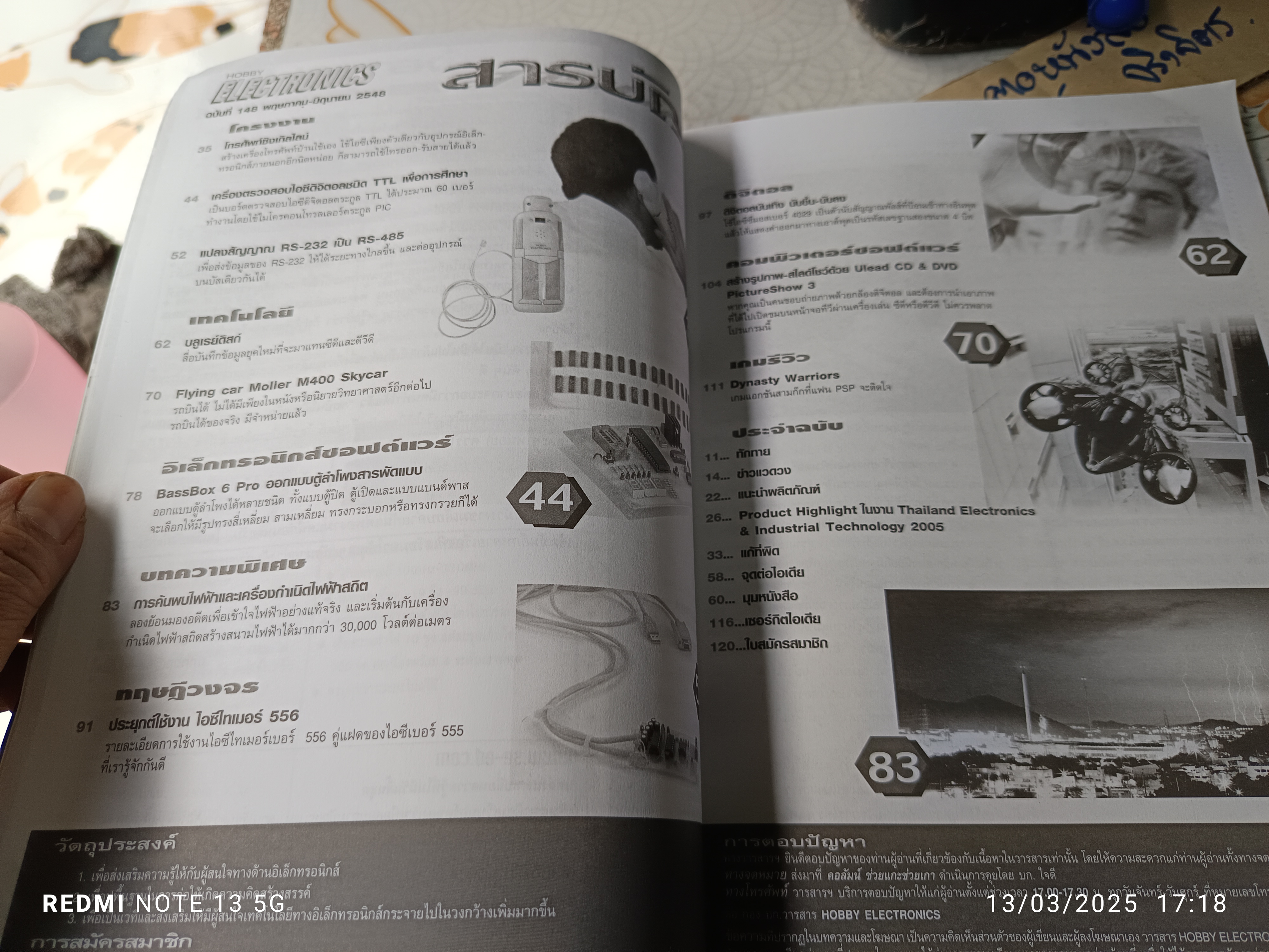 Hobby Electronics ฉ.148 / พฤษภาคม-มิถุนายน 2548 บลูเรย์ดิสก์