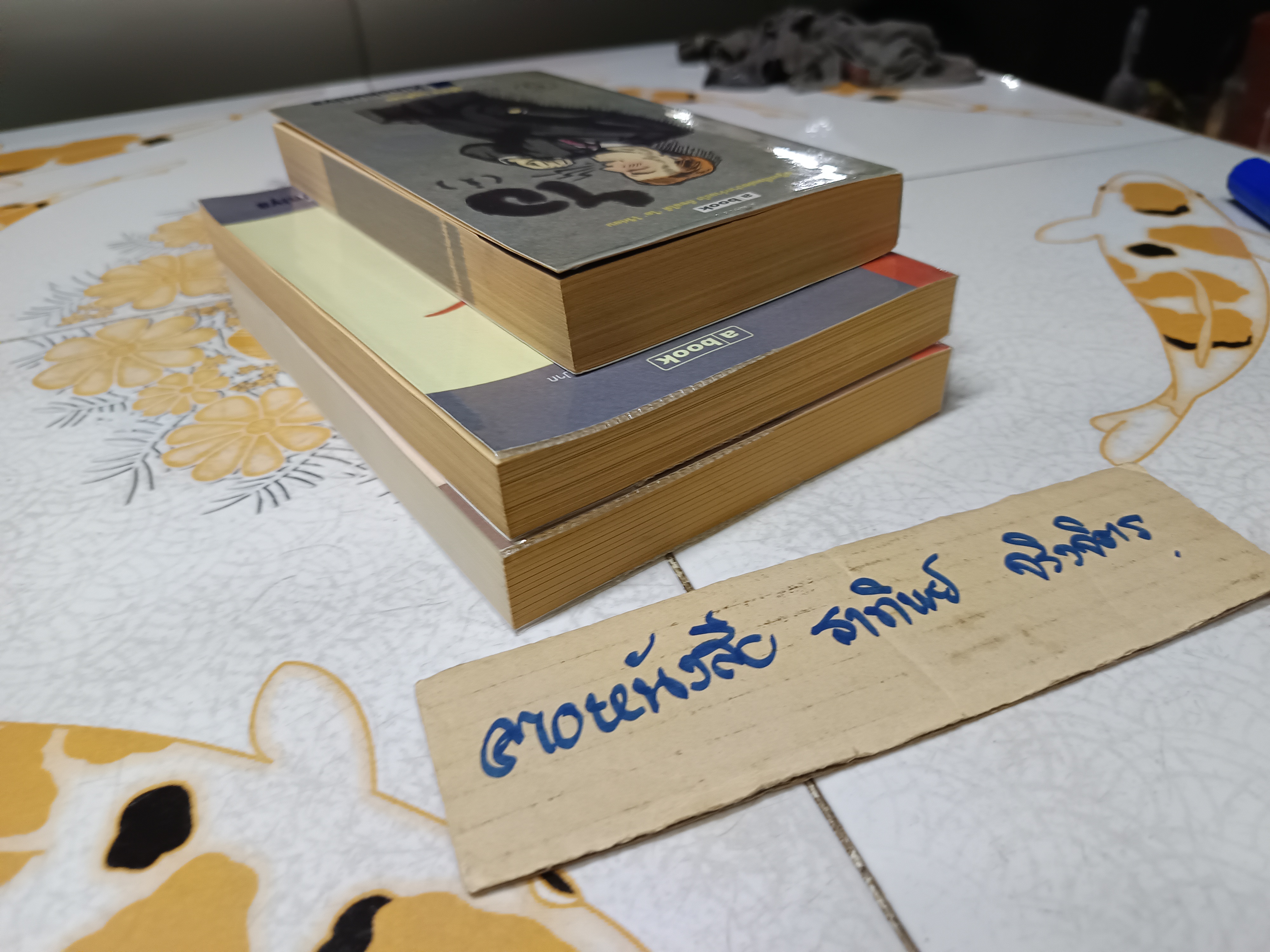 งานเขียนของ ภูมิชาย บุญสินสุข 1. ไอ (i) 2. ศัพท์หมู เล่ม 1+ เล่ม 2 (ขายรวม 3 เล่ม)