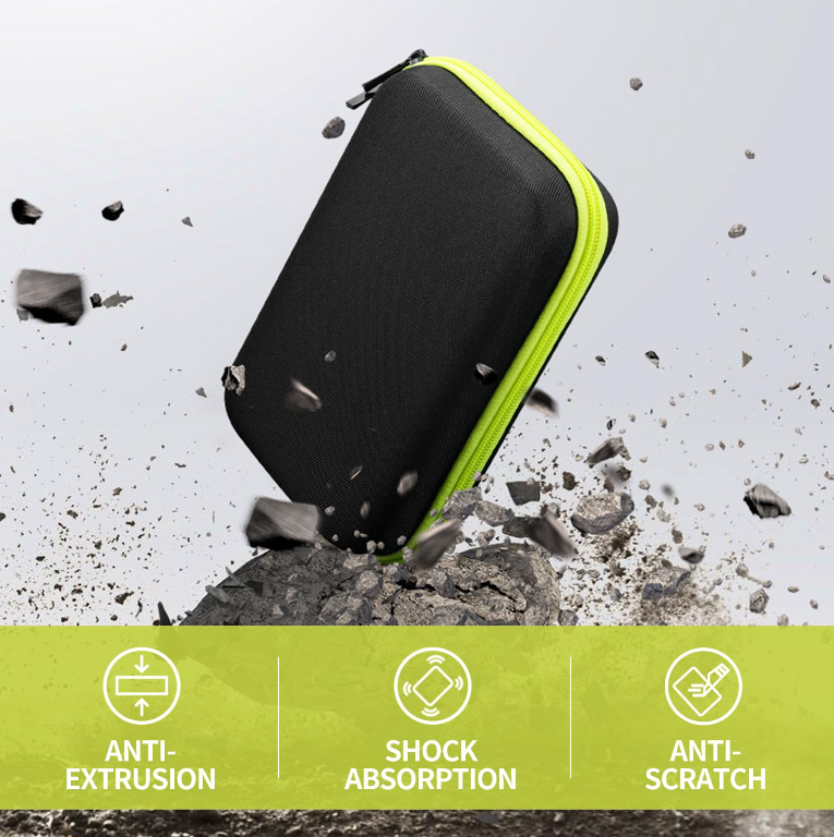 NeeGo® Case for Philips Norelco OneBlade Hybrid Electric Trimmer & Shaver Protective Cover Storage Bag กระเป๋าเก็บเครื่องโกนหนวดไฟฟ้า และอุปกรณ์เสริม