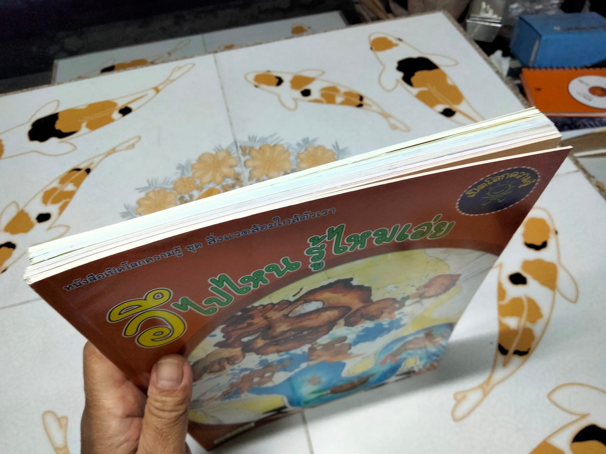 หนังสือเปิดโลกความรู้ ชุด สิ่งแวดล้อมใกล้ตัวเรา ฉบับภาษาไทย, เรื่องโดย Caren Trafford - ภาพโดย Jade Okley - แปลโดย เกษมพันธ์ วิริยานนท์