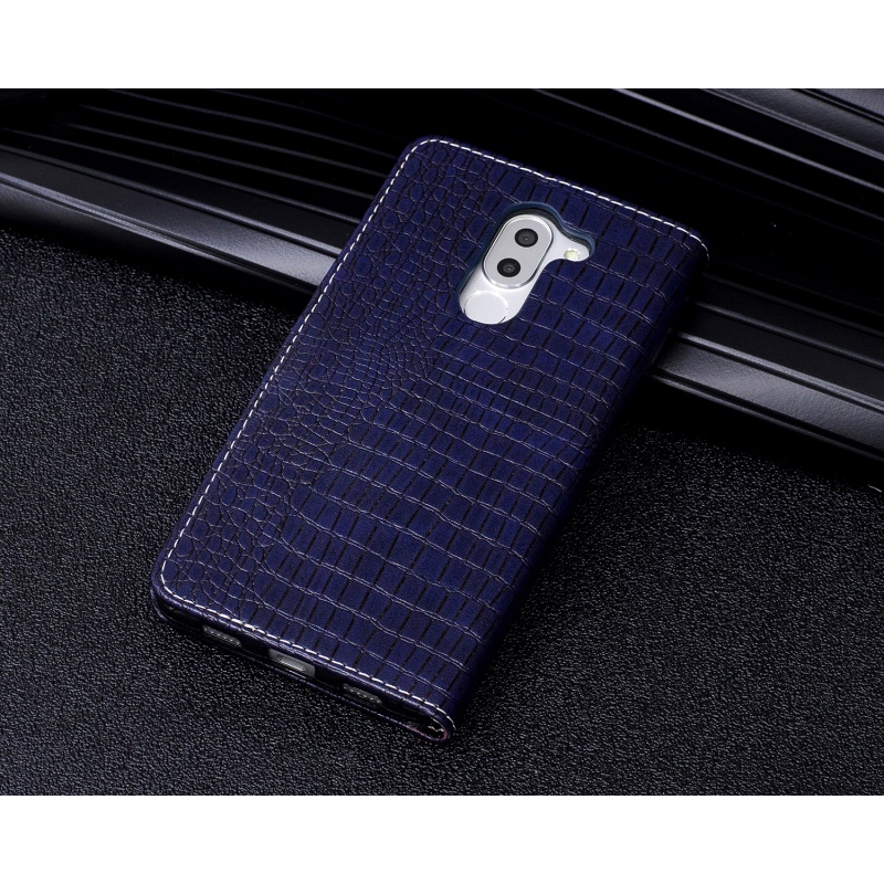 Case Huawei GR5 2017 เคสแบบกระเป๋าสตางค์หนัง PU ลายผิวจระเข้ คุณภาพดี