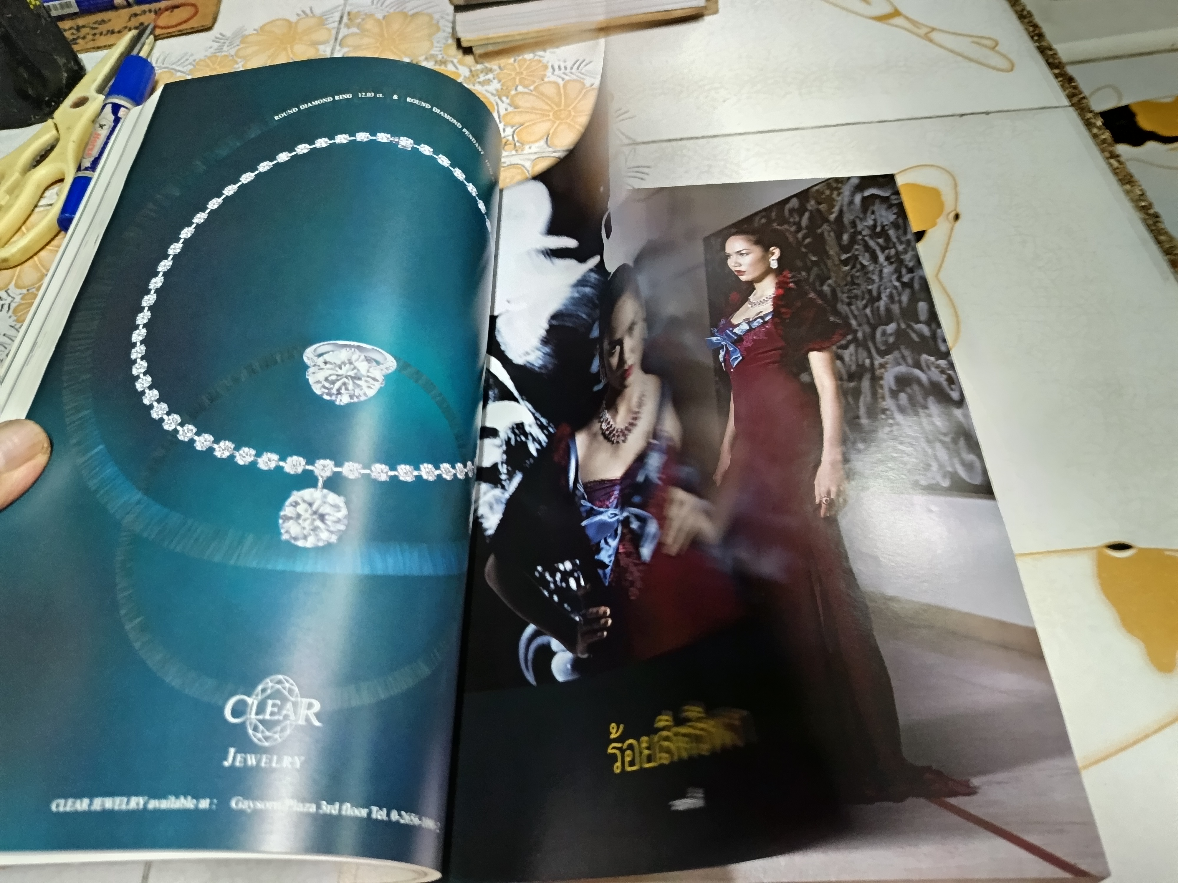 นิตยสารพลอยแกมเพชร ฉบับ ไตรสูรย์-ถวัลย์ ดัชนี ปก เข็ม รุจิรา ช่วยเกื้อ ปีที่ 13 ฉบับที่ 308 **สินค้าหมด**