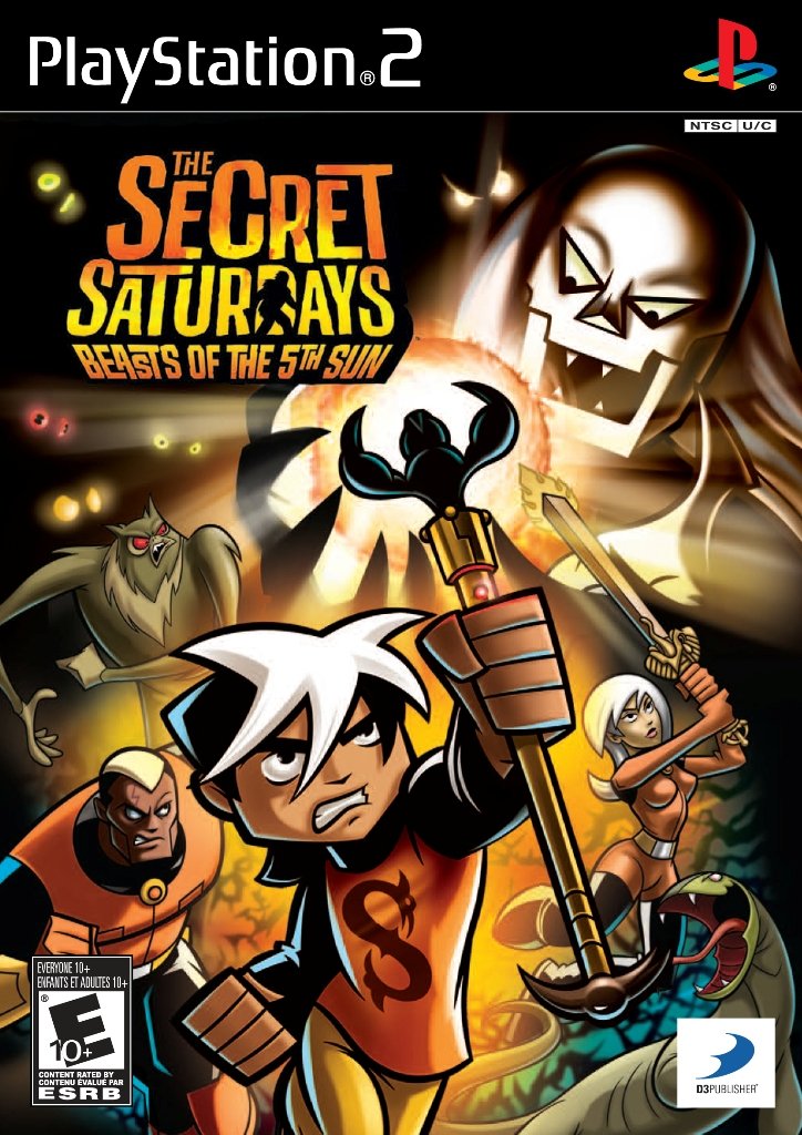 Secret Saturdays Beasts Of The 5th Sun ( 1 DVD )