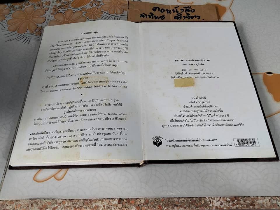 กรรมและการผลิกผลแห่งกรรม พระโพธิญาณเถร (หลวงพ่อชา สุภัทโท)