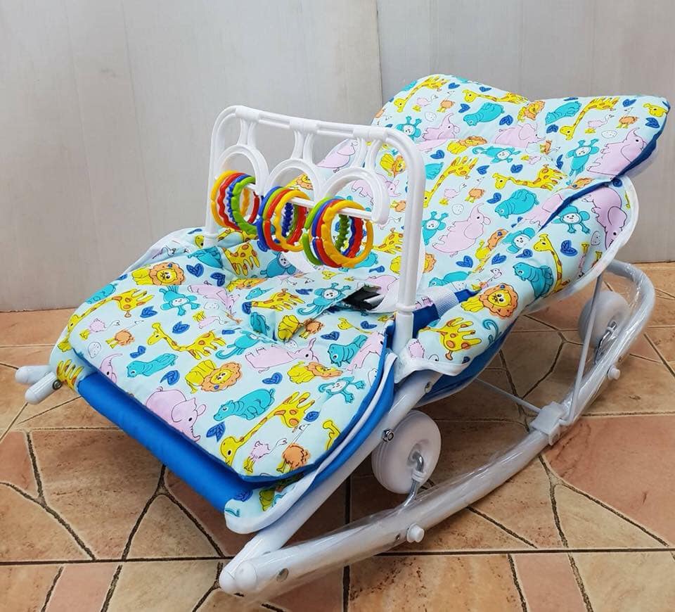 เปลโยกเด็กน่ารัก พร้อมโมบาย