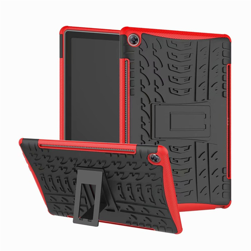 Case Huawei MediaPad M5 Pro 10.8 นิ้ว #เคสฝาหลัง Kickstand PC + TPU Hybrid กันกระแทก